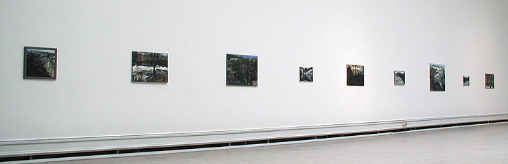 The Academy of Fine Arts, the east hall - Bo Larssons paintings
