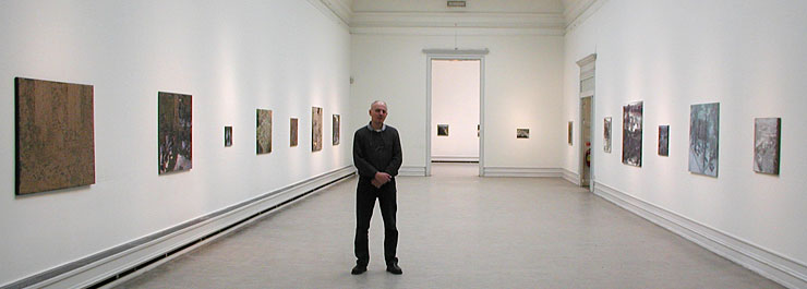 Konstakademiens stora sal - utstllning av Bo Larsson