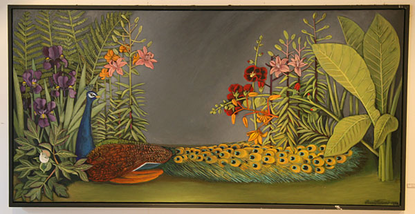 Mlning Pfgel - Painting The Peacock - Maria Hillfon