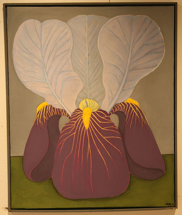 Målning Iris - Painting Iris - Maria Hillfon 