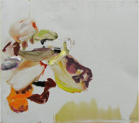 Lotti Ringström october 8, 2005, oil on aluminium. Photo: Mats Å Eriksson 