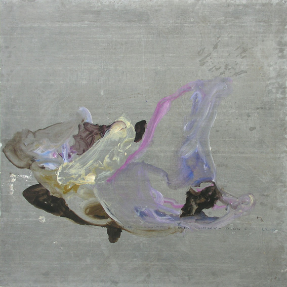 Lotti Ringstrm November 18, oil on zinc. Photo: Mats  Eriksson