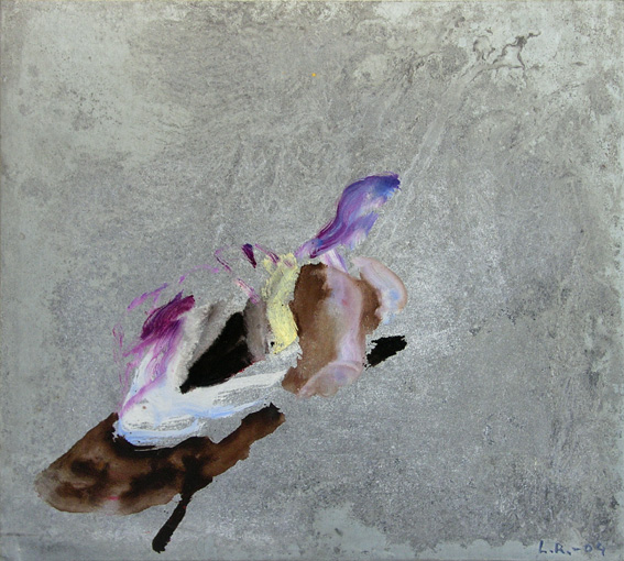 Lotti Ringström, November 14, 2004, oil on zinc. Photo: Mats Å Eriksson 
