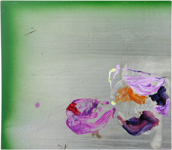 Lotti Ringstrm, April 24, 2004, oil on aluminium. Photo Mats  Eriksson