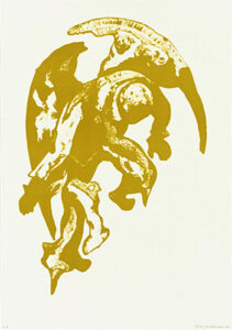 Messenger - lithograph made by Kjell Anderson.