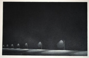 Aquatint Etching Illuminated by Peter Ern