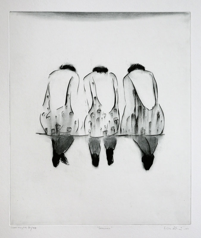 Drypoint Together by Lisa Andrén.