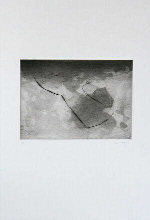 Through - Drypoint by Curt Asker.