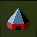 Red House - Silk-Screen by KG Nilson.