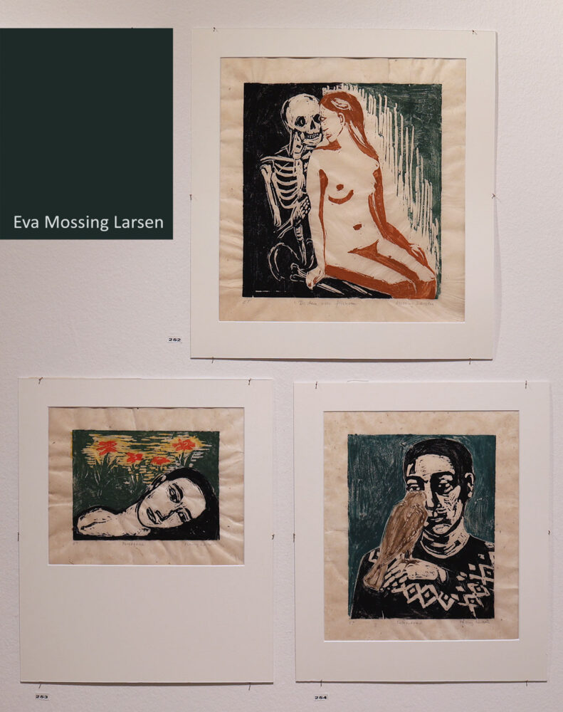 Prints in limited edition by Eva Mossing Larsen.