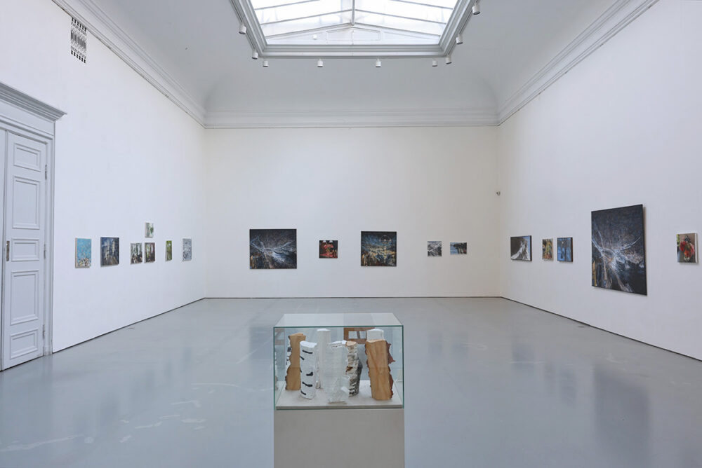 Bo Larsson´s paintings at Konstakademien - The Royal Academy of Fine Arts.