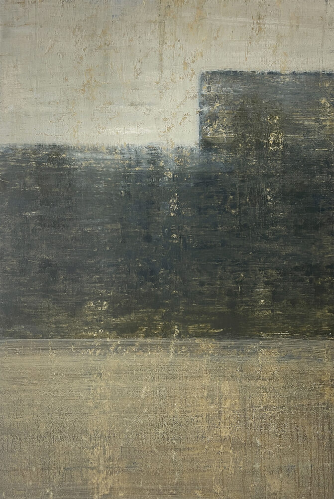 Målningen Natur av LG Lundberg.
