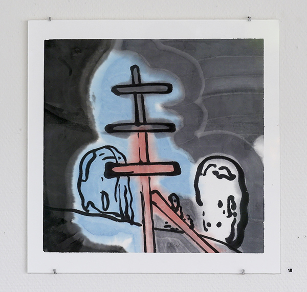 Dan Wiréns konstverk Sjömärken