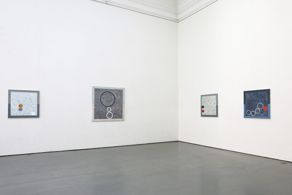 Kjell Strandqvist målningar 3-6 på Konstakademien våren 2026.