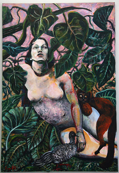 M&aring;lningen Paradiset I av Eva Zettervall.