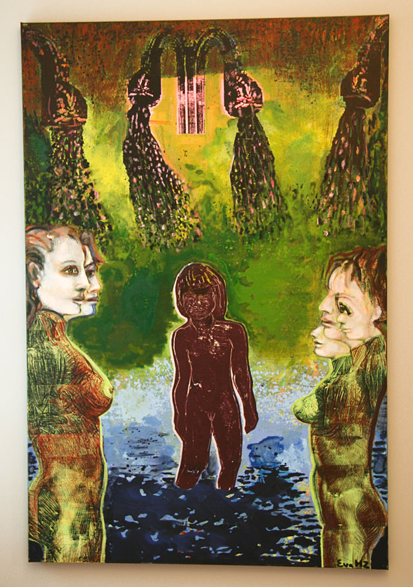 Eva Zettervall - målning/painting Natural Showers